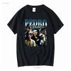 Vintage Pedro Pascal T Shirt Retro 90s Narco Fans Long or Short Sleeves Vintage Washed Graphic Stylish Versatile Soft