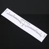 100Pcs Set Disposable Eyebrow Ruler Makeup Microblading Eyebrow Tattoo Stencil Measurement