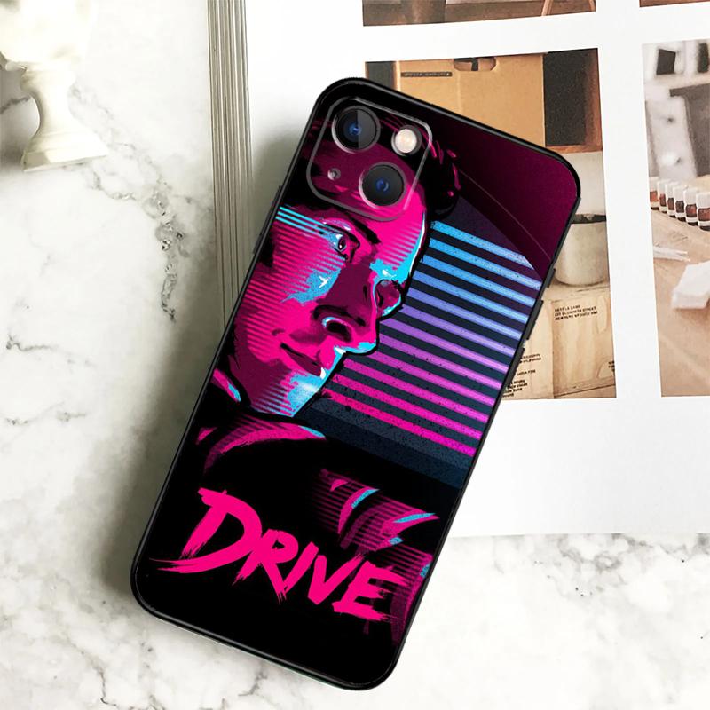 Drive Film Movie Poster Phone Case For iPhone 17 16 15 14 12 11 13 Pro Max Plus 12 13 Mini 16e 17 Air Cover Coque