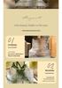 Trendy Transparent Glass Hydroponic Flower Vase for Fresh Roses - Elegant Living Room/Dining Table Decor