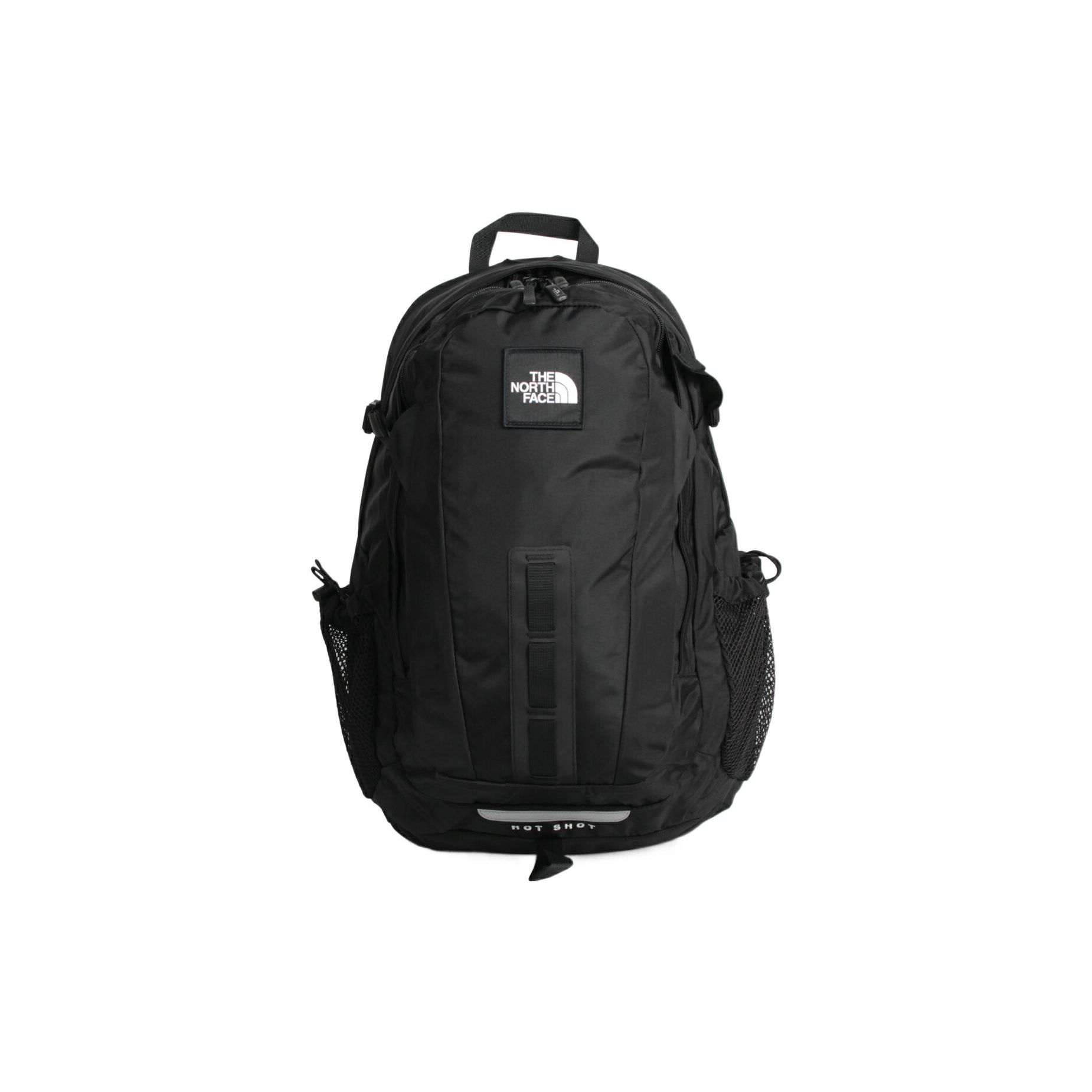 The North Face 30L Hot Shot Casual Comfortable Backpack Unisex Backpack Black NF0A3KYJ Black