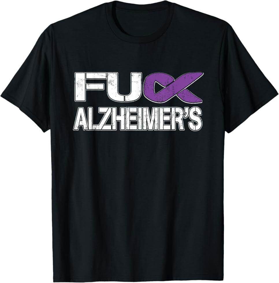 NEW LIMITED F Alzheimer s, F Dementia, Alzheimer Support T-Shirt Unisex T-Shirt XXXXL