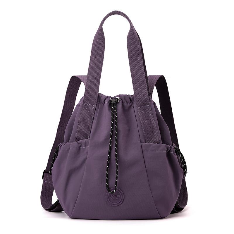 

Сумка через плечо Женская сумка-тоут Сумка ручная кладь Легкий Вместительный Многофункциональный Рюкзак для улицы темно-фиолетового