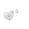 Creative Acrylic Wall Clock And Abstract Thinker Statue Decoration for Study Room Cafe Office