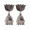 Indisk Jhumka Gypsy Zircon Boho Vintage Etnisk Dame Øredobber Hul Hengende Øredobber For Kvinner boucle d’oreille 2020