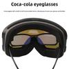 Anti-snow Blindness Snowboard Goggles Anti-fog Card Myopia Ball Lens Large Field of View Ski Goggles