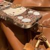 Hello Kitty 3D Brown Leopard Print Scarf Case for iPhone 17/16 Pro Max/15/14