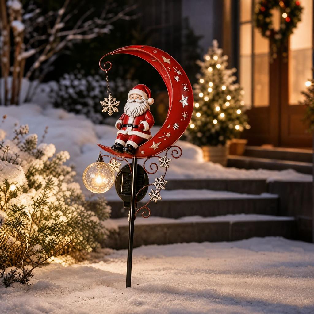 Moon Garden Stake Light for Outdoor Yard Decoration