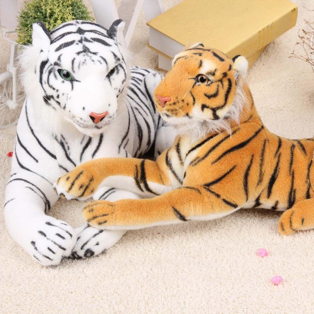 Animals Animal Dolls Jaguar Lifelike Tiger Plush Toy Plush Doll Plush Animal Toy Tiger Stuffed Toys