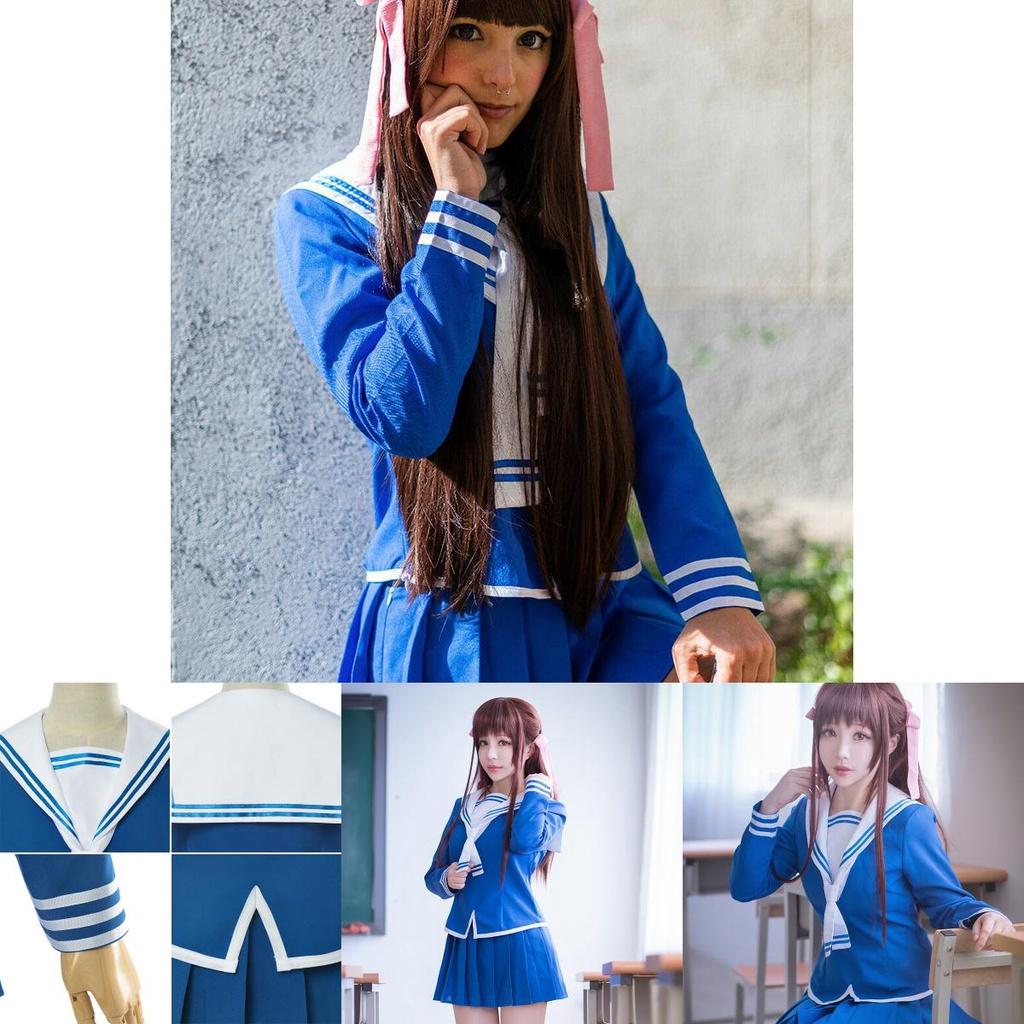Basket Fruits Cosplay Costume Tohru Honda Cosplay Uniform Jk Girl Uniform Sailor