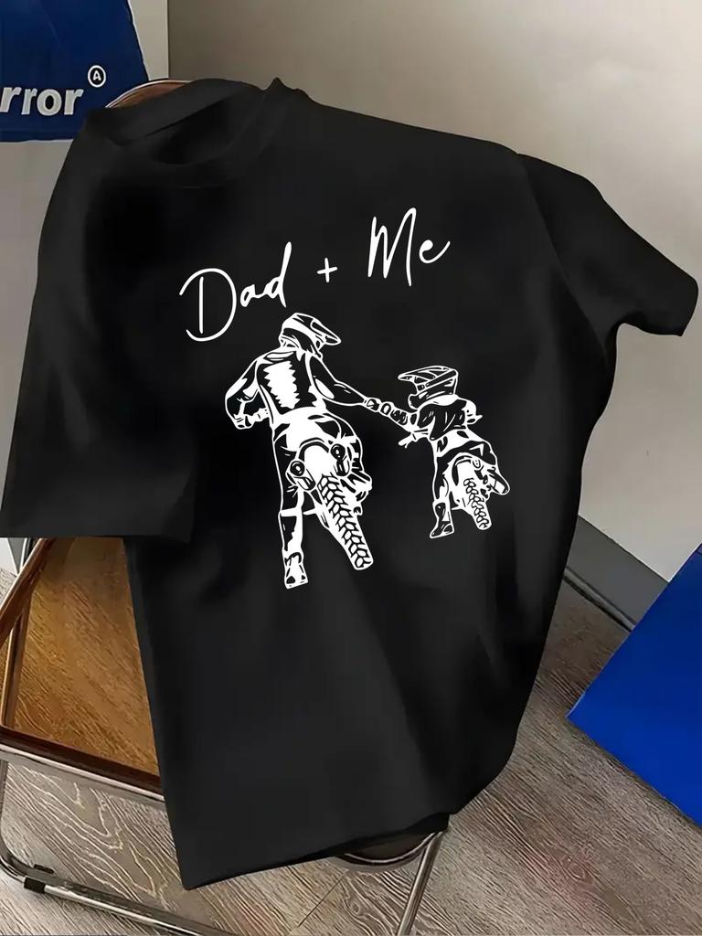Unisexs Motorcycleprint Tshirt Soft Breathable Loosefit Casual Comfortable And Fun Sporty Style