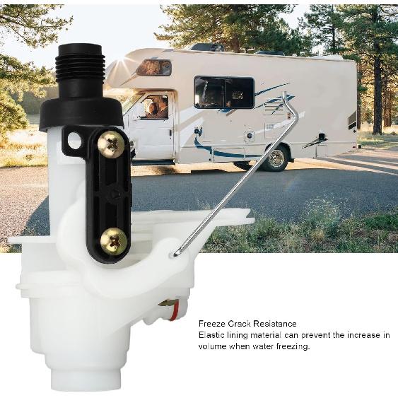 Camper Water Valve Durable 31705 RV Toilet Valve For Magic V High And Low Model
