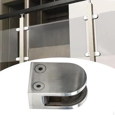 Glass Clamp Bracket Multiuse Holder Stair Handrail Accessories for Bathroom Shower