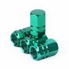 Tire Valve Stem Caps Decorative Tires Accessories Aluminum Alloy Nipple Wheel Caps For Cars Motorcycles Bicycle Cover Dustproof Valve Stems 1