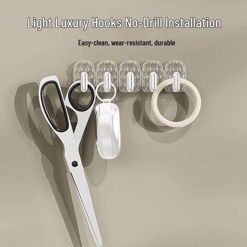 Newcomer 0.01: Detachable No-Punch Adhesive Cabinet Hooks