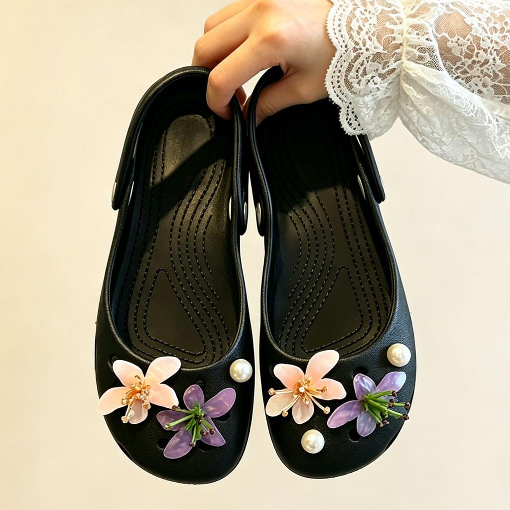 2026 Premium Ballet Shoe Flower Buckle - DIY Decorative Slipper Accessories