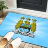 1PC rug Football Manchester Crest Carpet, Chair Rug,Area Rug for Office Bedroom living rooms bedroom, Doormat decor Christmas fan gifts