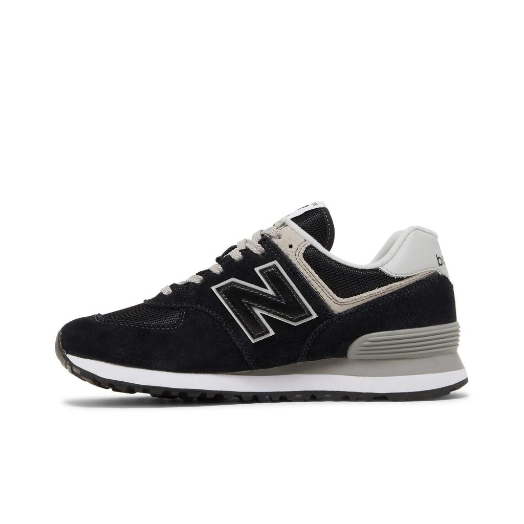 New Balance Womens 574 'Core Pack - Black White' (women's sizes) Black / White Running Shoes WL574EVB