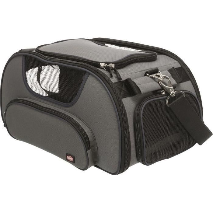 TRIXIE Veske for fly Wings - 28 x 23 x 46 cm - Grå og blå - For hund