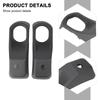 Pair LH & RH  Fog Lamp  Bezel Front Bumper Fog Light Lamp Cover Light Shell Fits  For JEEP Wrangler JL 2018+ Car Accessories