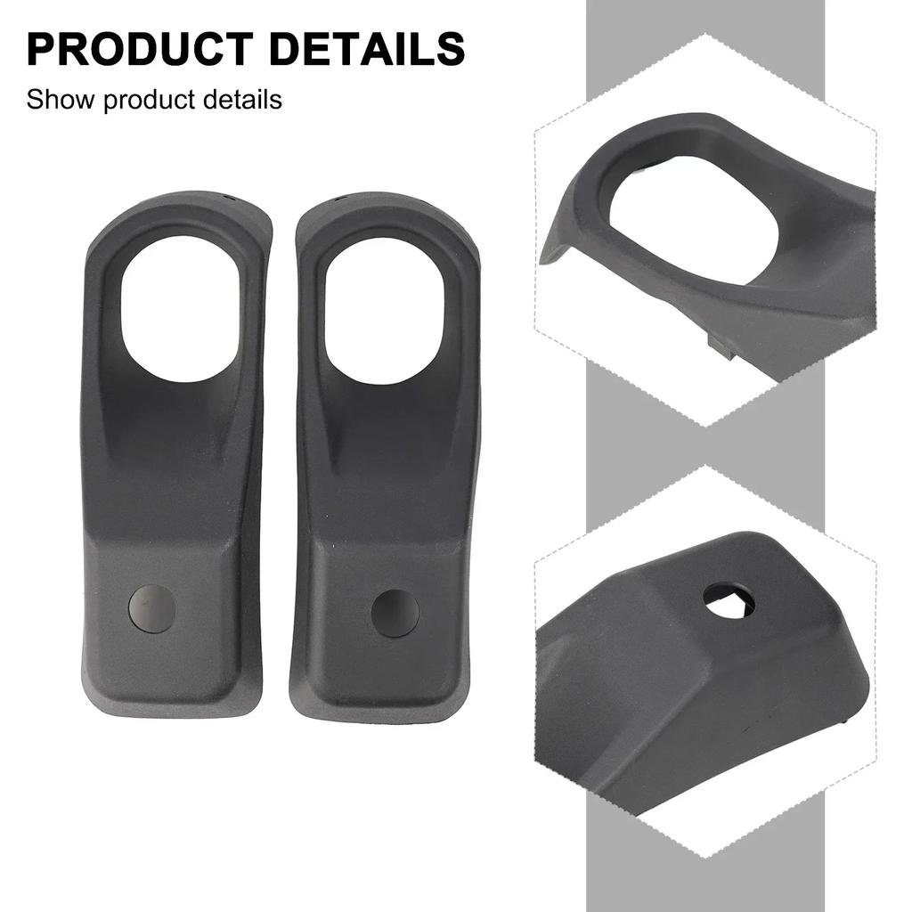 Pair LH & RH  Fog Lamp  Bezel Front Bumper Fog Light Lamp Cover Light Shell Fits  For JEEP Wrangler JL 2018+ Car Accessories