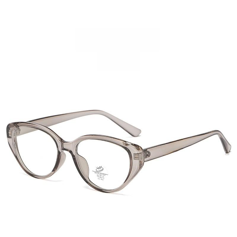 Retro Cat Eye Black Frame Glasses With Blue Light Blocking For Women And Girls
