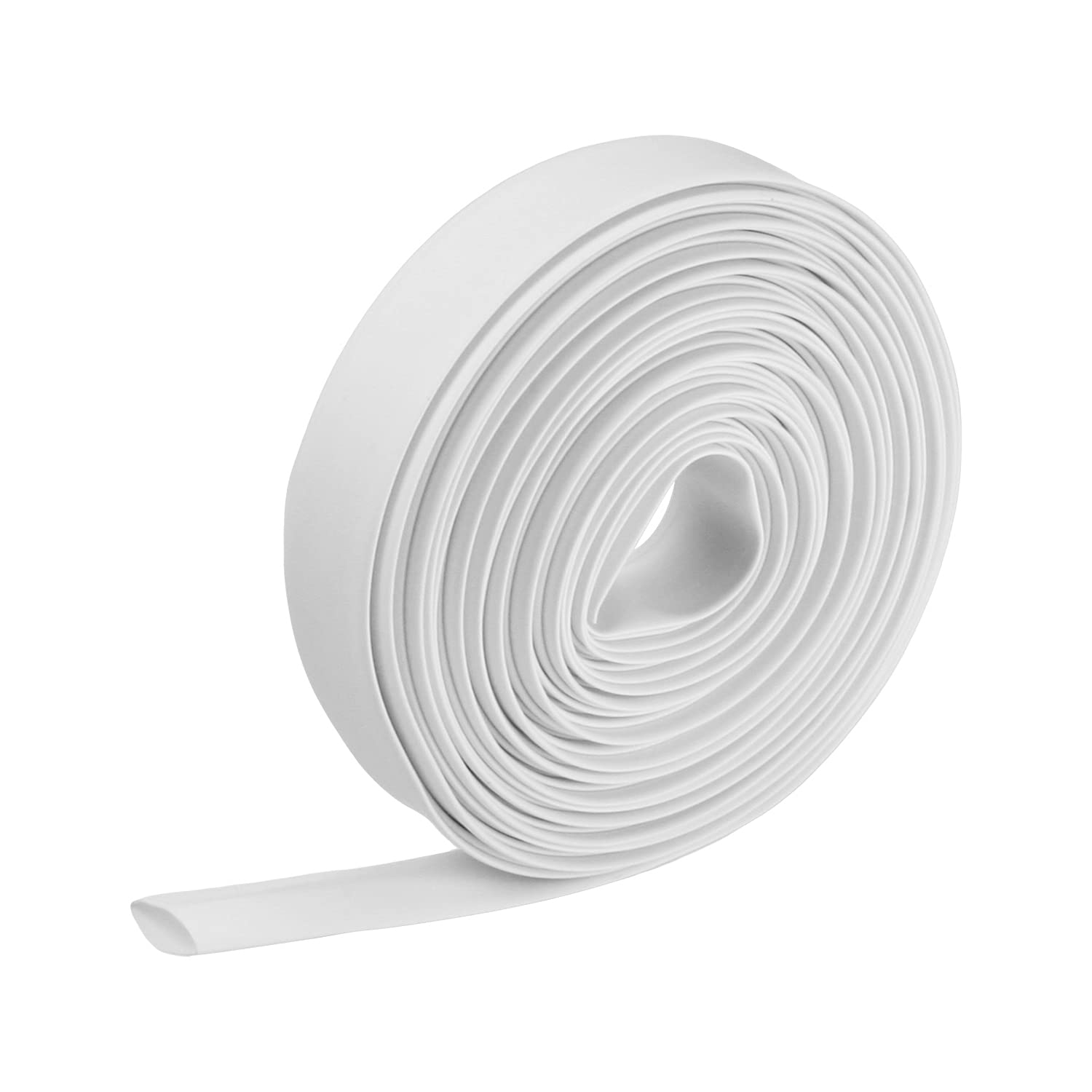 

Othmro Heat Shrink Tubing, Diameter 0.4 inch (11 mm), Length 32.8 ft (10 m), 10M white білий