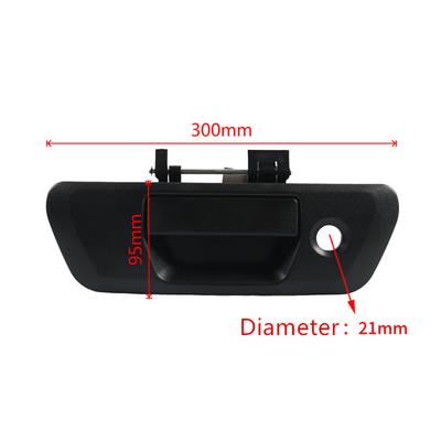 Black Tailgate Handle With Keyhole 90606-4Jg0B For Nissan Frontier 2015-2019