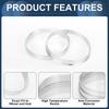 INFINAUTO Wheel Hub Centric Ring OD 75.1mm To ID 73.1mm Wheel Center Shaft Shock