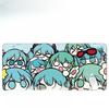 Chibi Hatsune Miku Collage Extended Gaming Mouse Pad Cute Anime Desk Mat NonSlip Keyboard Pad