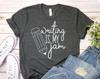 Writing Is My Jam T-shirt, Author Shirt, Writer Tee, School Gift, Storyteller Shirt, Journalist Top, Novelist Gift, Women's T-shirts