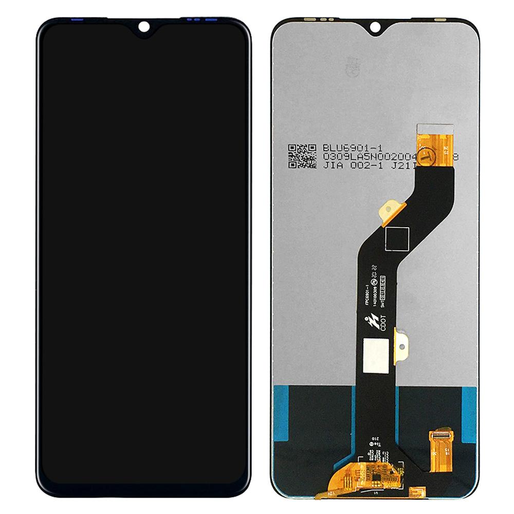 

Grade C LCD Screen and Digitizer Assembly Replacement (without Logo) for Tecno Spark 5 Air KD6 A