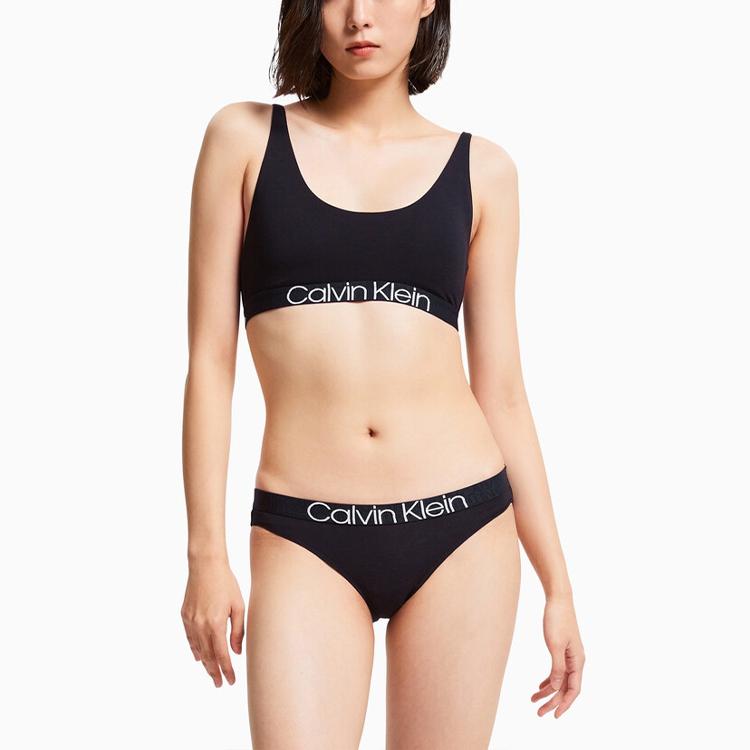 Calvin Klein Comfortable Thin Wireless Bra Women underwear Black QF6624AD-UB1