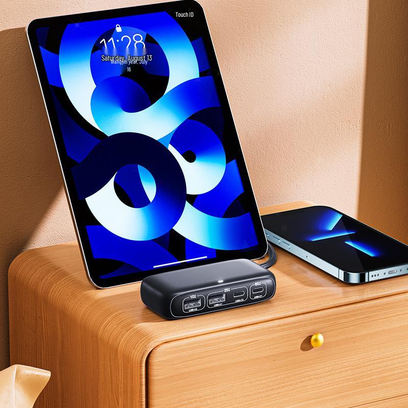 100W Type-C Fast Charging 4-Port Hub Dock for Laptops & Phones
