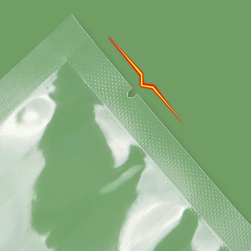 100Pcs Food Vacuum Plastic Sealing Bags Food Preservation Sealed Bag Household Vacuum Sealer Bag