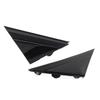 1 Pair Rear View Mirror Triangle Mirror Decorative Plate Bright Black 1SH17KX7AA 1SH16KX7AA For Fiat 500 2012-