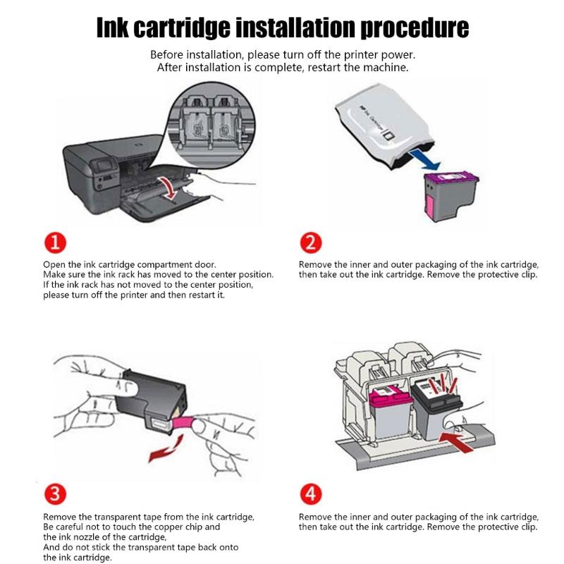 Big Capacity 67 Large Black And Color Printer Ink Cartridge Suits Numerous Printer Types Including 2700 And 6000 Series