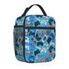 Video Game Controller Insulated Lunch Box Gamepad Waterproof Portable Thermal Bento Lunch Bag for School Travel Picnic Beach