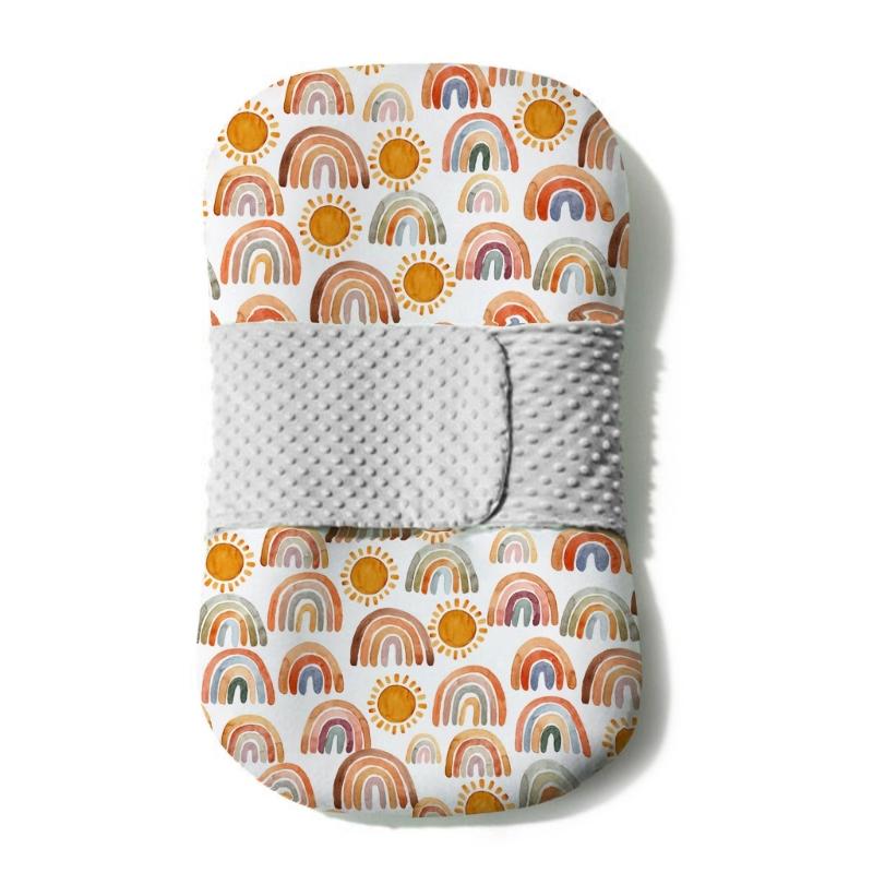 Baby Lounger Newborns Nest for Easy Sleeping Toddlers Bassinet Soft & Breathable Travel Bed Mattress Sleep Essential