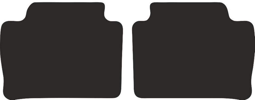 Rear Floor Mats For Bmw 3 F30 Sedan 2011-2018