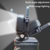 Multiple Angles 15 LED Work Light Handheld Rechargeable Spotlights For 18V Tool Batteries With USB Charging Capability