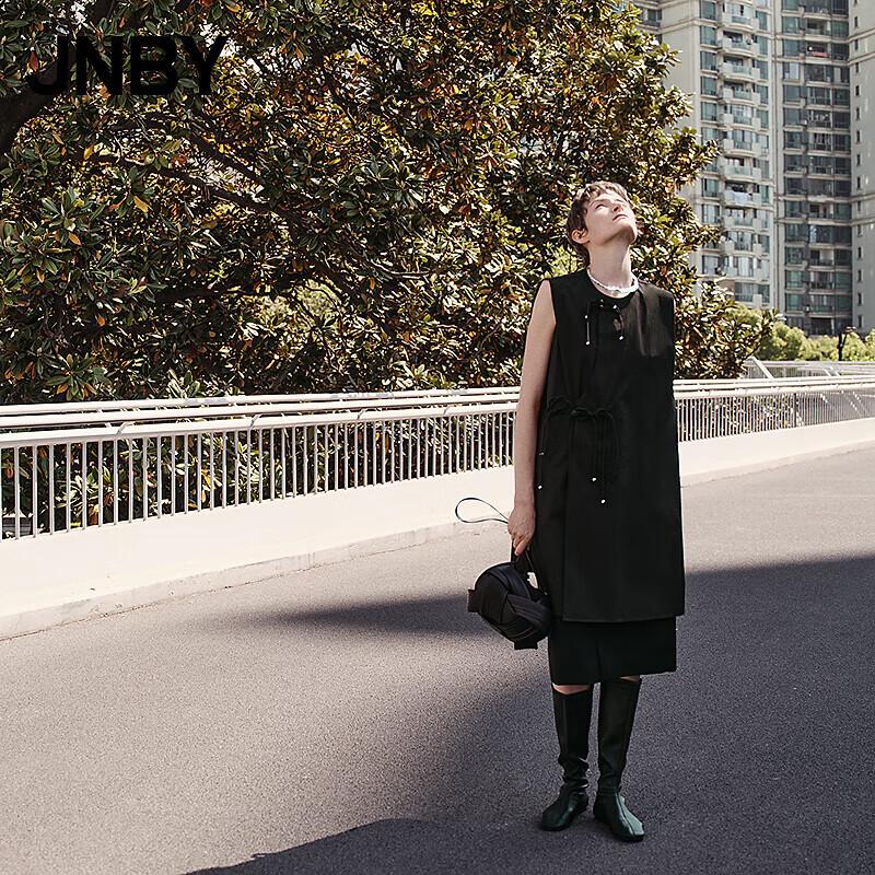 JNBY Women's 2025 Summer Sleeveless H-Line Dress