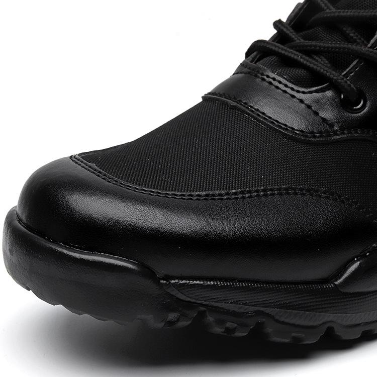 Ghete Tactice de Luptă de Vară: Respirabil, Ușor, High-Top pentru Bărbați și Femei, cu Fermoar Lateral.