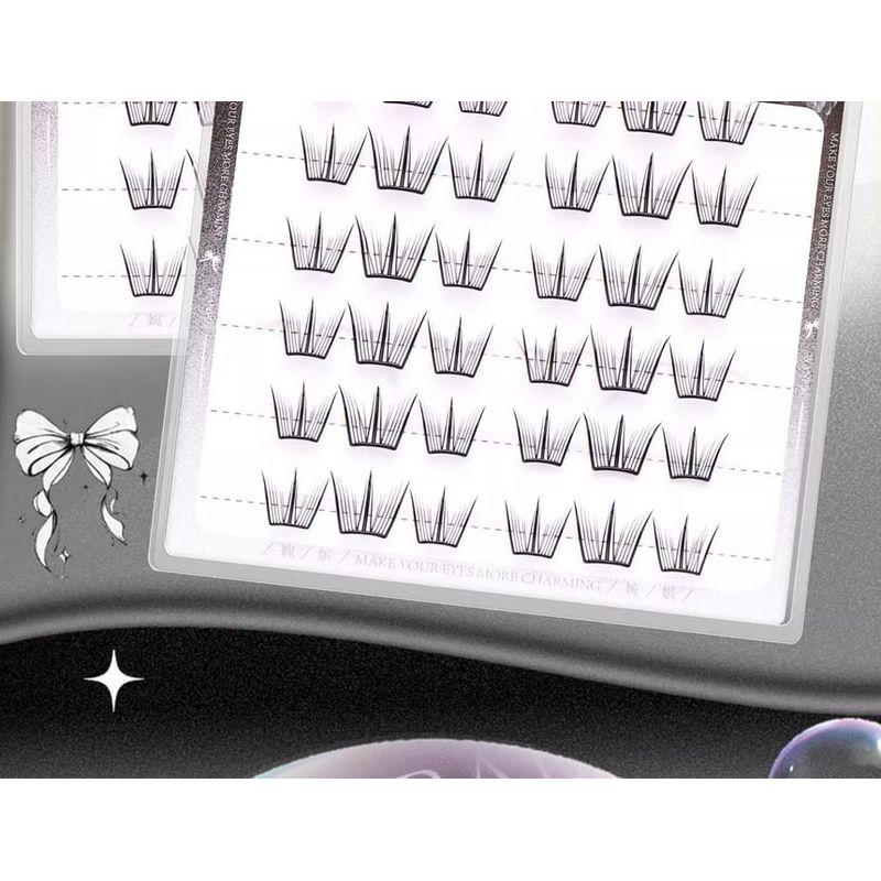 Mogugu - Glue-free Natural Multipack False Eyelashes Cluster