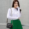 Modna Torba Crossbody Damska Mini Kopertówka z Klapką Damski Portfel PU na Co Dzień Torby na Ramię w Jednolitym Kolorze dla Dojeżdżających