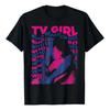 Bedrucktes T-Shirt Tv Girl Who Really Cares