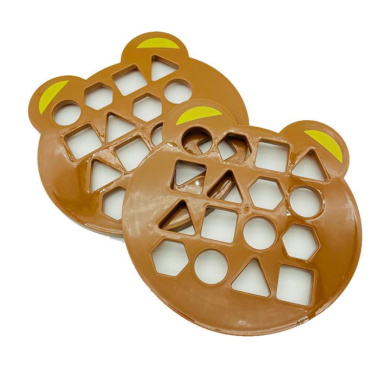1PC Children Matching Puzzle Toys Colors Geometric Shape Jigsaw Board Games Early Educational Interaction Toys For Kids Games