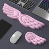 Angel Wing Keyboard Wrist Rest Ergonomic Wrist Support Pad Silicone Mouse Wrist Rest Laptop Wrists Cushion for Office Gaming