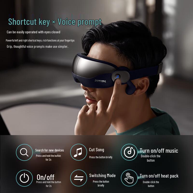 Philips Eye Massager with Bone Conduction Audio