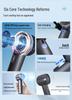 High-Speed Turbo Handheld Fan with Digital Display, USB Fast Charging, Long Battery Life, and Strong Wind Power